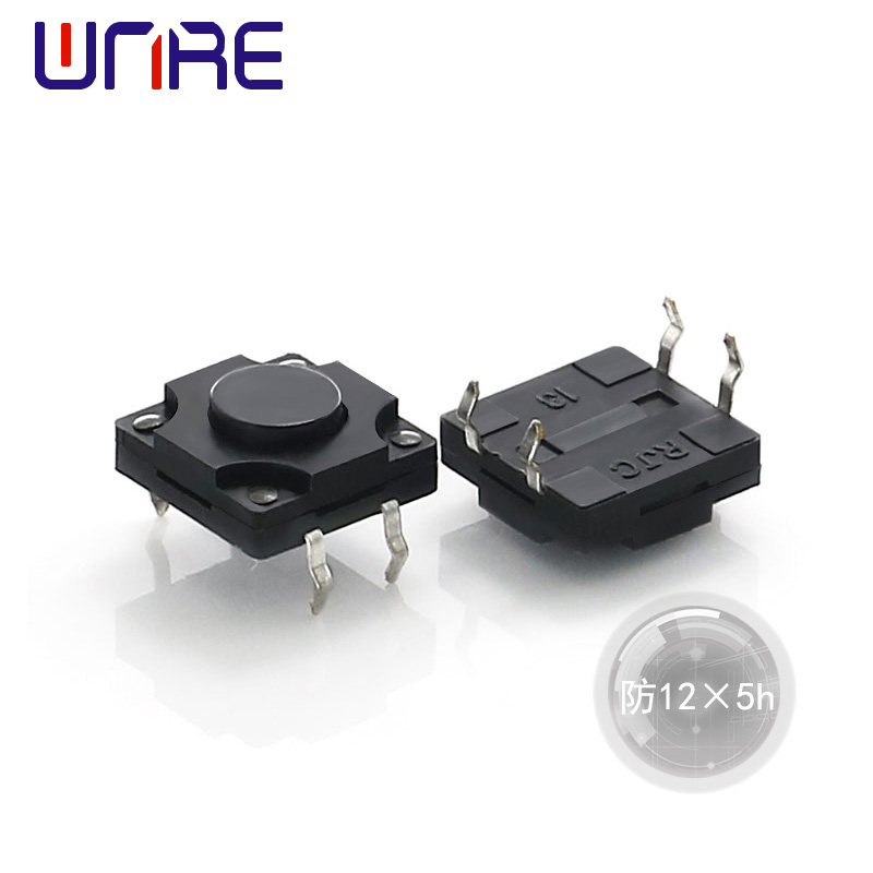 High Quality Waterproof Tact Switch DIP 12*12*5mm Push Button Switch