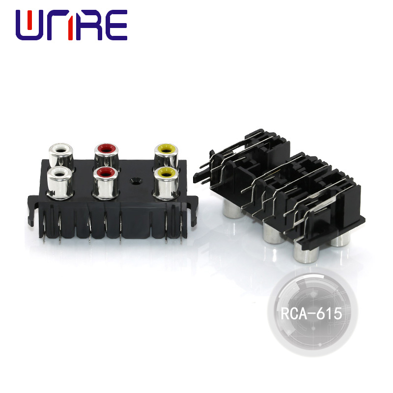 Female RCA Socket RCA Pin Jack Series Pcb Mount Cable Connector For DVD/TV/CCTV/Home Theatre System/Audio/Video