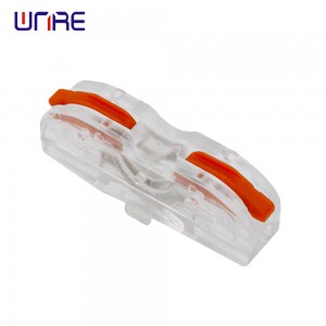 PCT211T Splice Joint Wire Quick Connector Electrical Terminal Connectors Transparent Quick Wire Connector