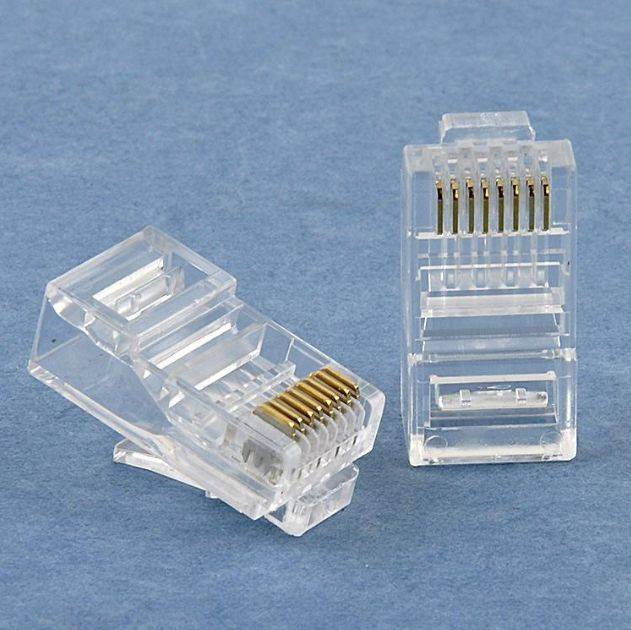 RJ45 crystal head wire connection method