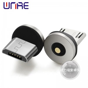 Micro-Plug Magnetic Charge Fast Charging Android Interfacing Connection Magnet Data Charging Android Mobile Phone Cable USB Cord