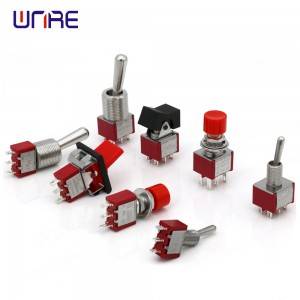 High reputation Covered Toggle Switch - Momentary Latching Toggle Switch  SPST DPDT Part no. YB- Series – Weinuoer