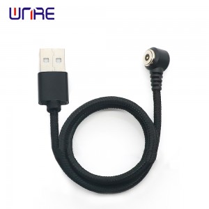 Magnet Connector Female With USB 8mm Cable Magnetic Pogo Pin Connector