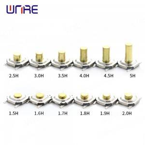 China Factory for 8p8c Rj45 - 5.2mm SMD Copper Push Button Tactile Switch – Weinuoer