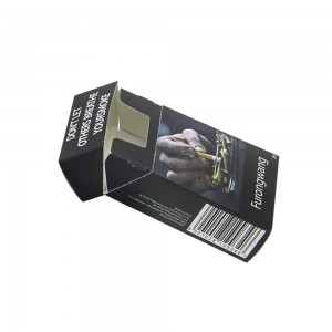 Cutie de țigări cu canabis personalizată, hârtie goală, cu rabatabil, chitară