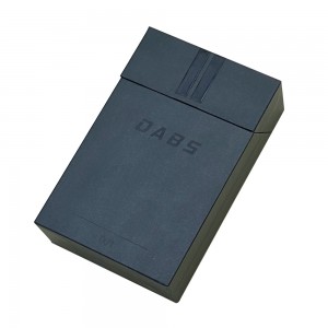 Individualizuota juodųjų kanapių presavimo popieriaus dėžutė