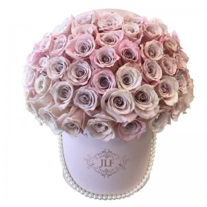 luxury round flower girl proposal boxes wedding...