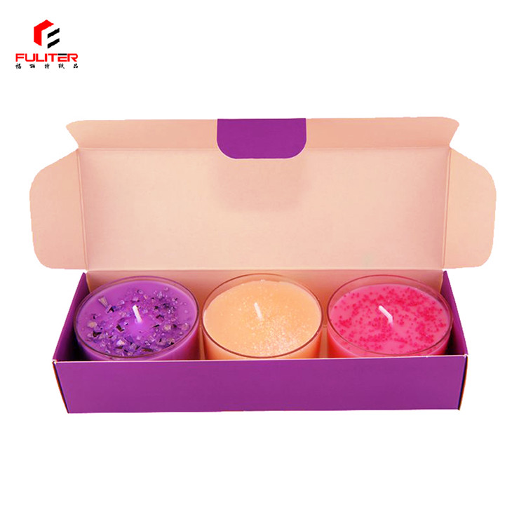 OEM China 10oz Candle Jars - custom packaging gift boxes for candles wholesale – Fuliter detail pictures