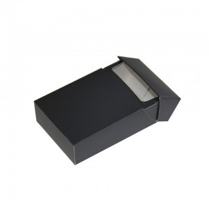 Изготовленная на заказ черная упаковочная коробка в стиле сигарет оптом (20 шт.)
