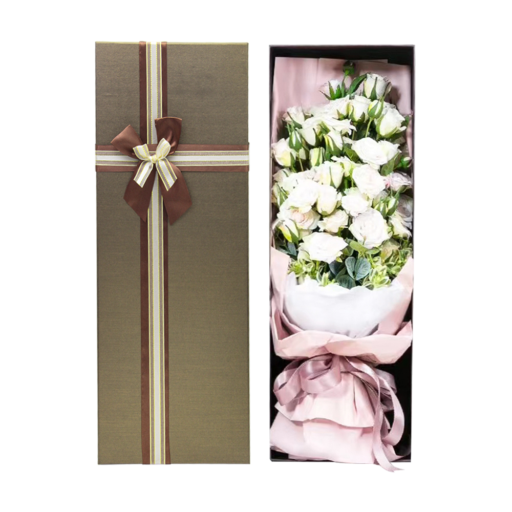ขายส่งกล่องดอกกุหลาบแม่ ขายกล่องเงา จัดดอกไม้