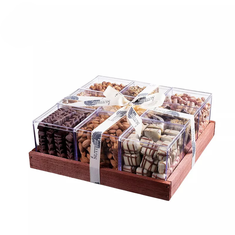 Professional China Small Acrylic Candy Boxes - Fruits Dates Nuts Ribbon Display Storage Gift Box – Fuliter