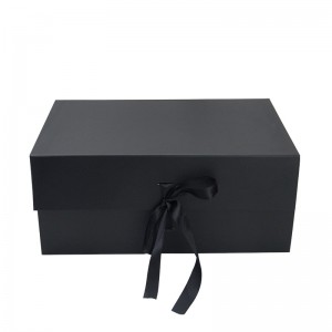 OEM/ODM Supplier Storage Boxes For Essential Oils - Luxury garment packaging cardboard box with ribbon – Fuliter