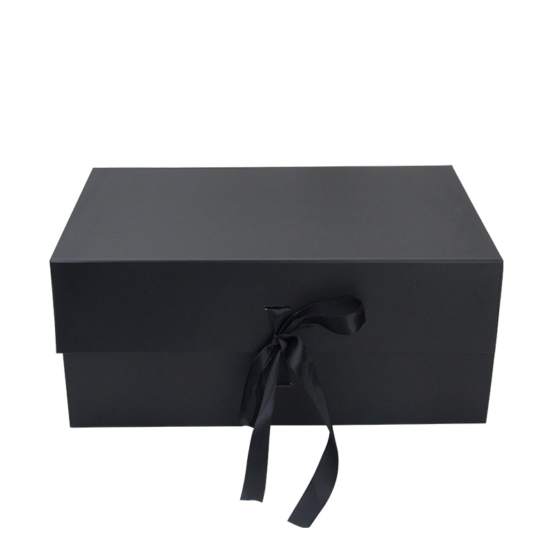 Lowest Price for Best Macaron Gift Box - Luxury garment packaging cardboard box with ribbon – Fuliter