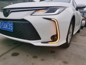 New Toyota Corolla daytime running light fog lamp cover for new corolla