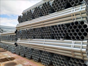 Galvanized steel pipe factory