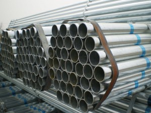 Special galvanized pipe for outlet