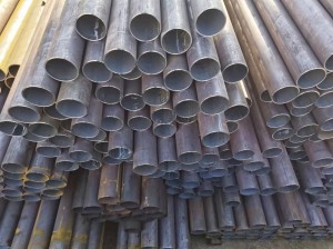 Alloy seamless steel pipe processing