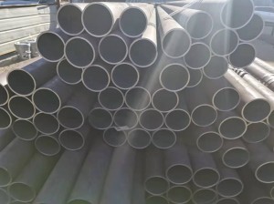 Cutting of thin wall alloy seamless steel pipe