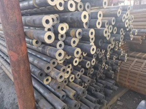 Seamless steel pipe processing and sizing