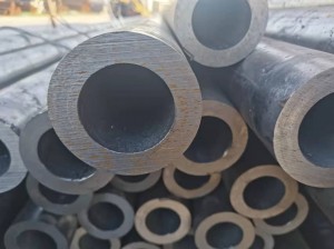 Thick wall alloy seamless steel pipe cutting
