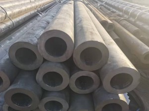 Processing and sizing of thick wall alloy seamless steel pipe
