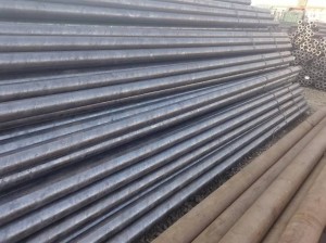Thick wall alloy seamless steel pipe cutting