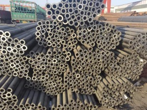 Cutting of thin wall alloy seamless steel pipe