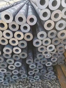 Processing and sizing of thick wall alloy seamless steel pipe