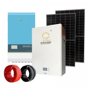 5KW saulės namų sistema