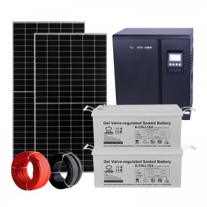 30 kW-os hálózaton kívüli napenergia rendszer
