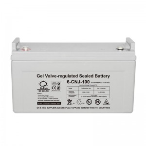 12V100AH ​​gelert batteri