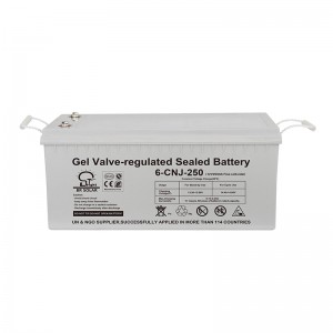 Batterija Gelled 12V250AH