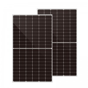 Module monocristallin de demi-cellule de panneau solaire 370W-400W
