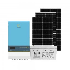 Sistema d'energia solar fora de xarxa de 5 kW
