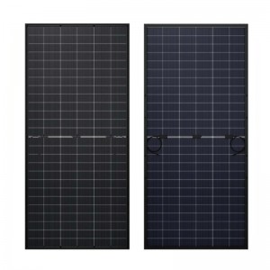 605W-625W TOPCon Black Frame Bifacial Dual Glass Solar Module