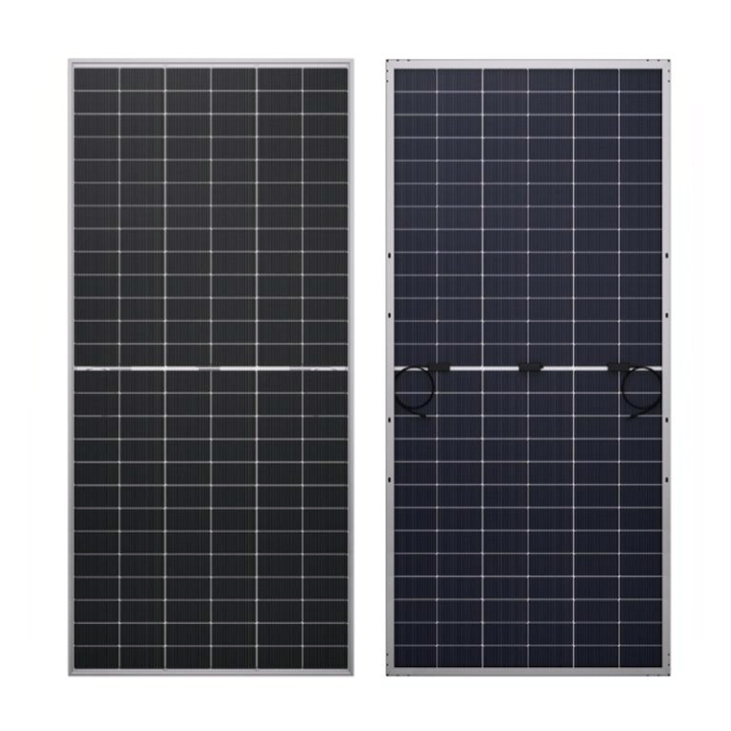 605W-625W TOPCon Silver Frame Bifacial Dual Glass Module Solar
