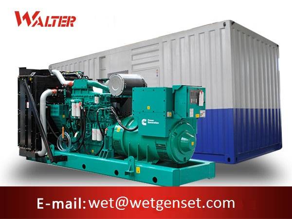 18 Years Factory Industrial Generator Set - 50HZ 600kva Cummins engine diesel generator – Walter