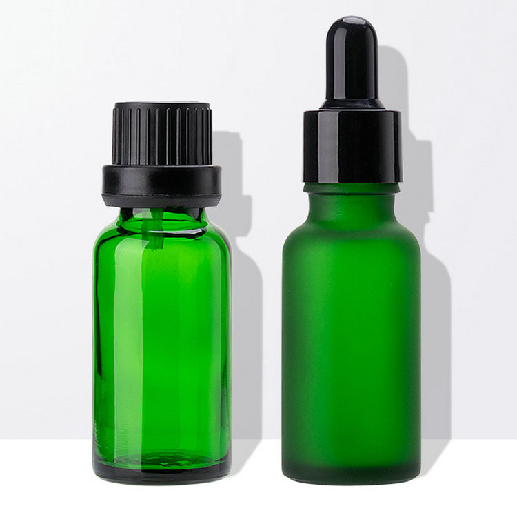 Download China Reliable Supplier Child Proof Dropper Cap 20ml Frosted Green Wholesale Dropper Glass Bottle Essential Oil Troy Manufacturer And Supplier Troy