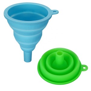 Kitchen Funnel Collapsible Silicone Funnels BPA Free Food Grade Silicone Funnel Kitchen