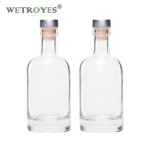 100ml Flint Nordic Glass Liquor Bottle with Heavy Base