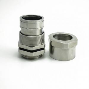Flame-proof Metal Cable Gland with Single Seal for Armored Cable (Metric/ NPT thread)