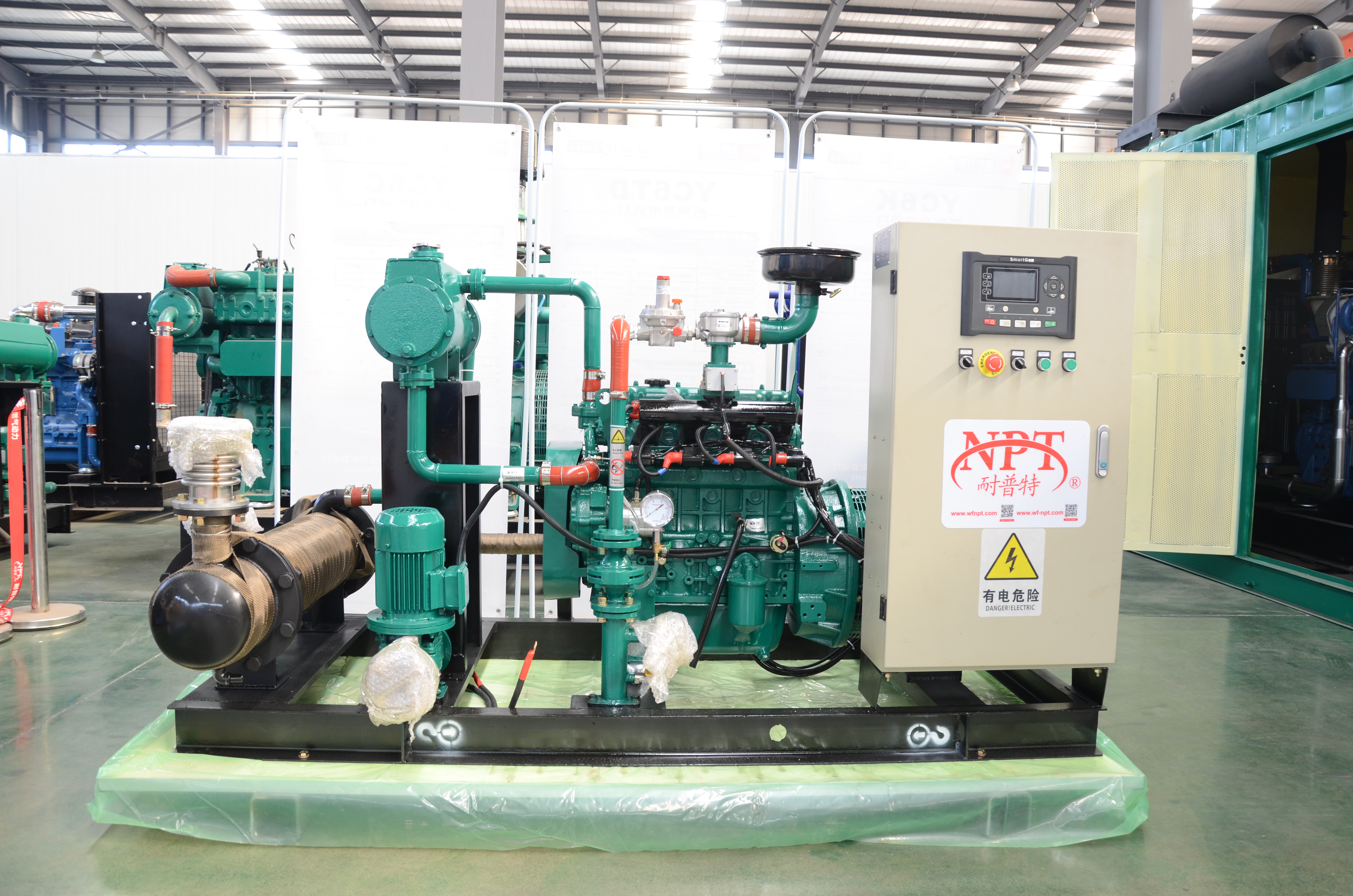 How to operate gas generator set safely