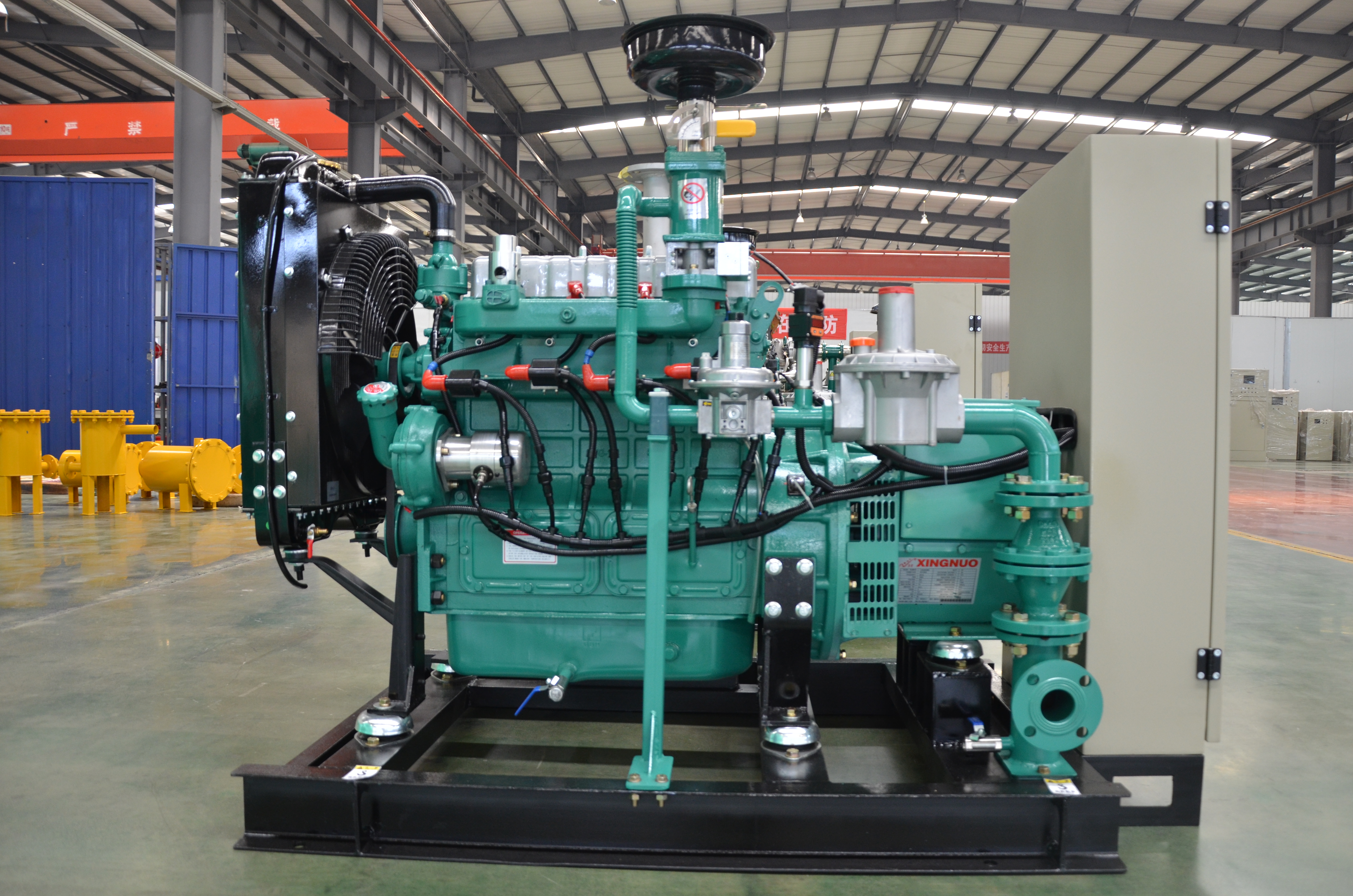 Straw gas generator: a new choice for green energy