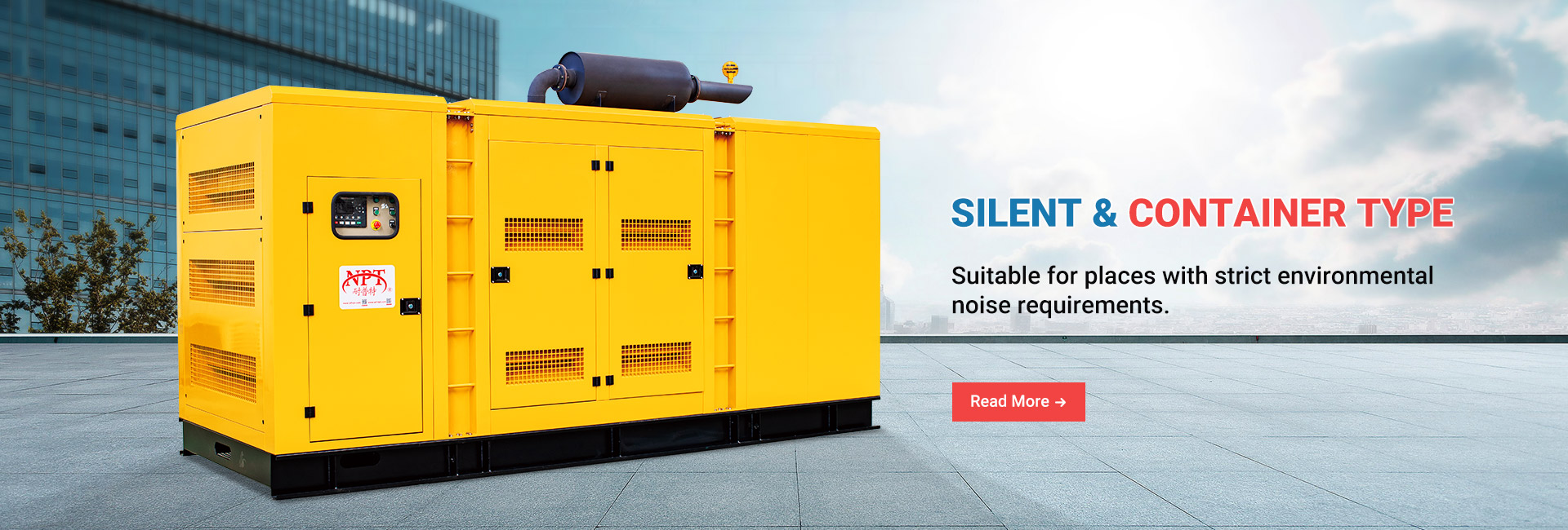 Silent / Container Type Gas Generator Set