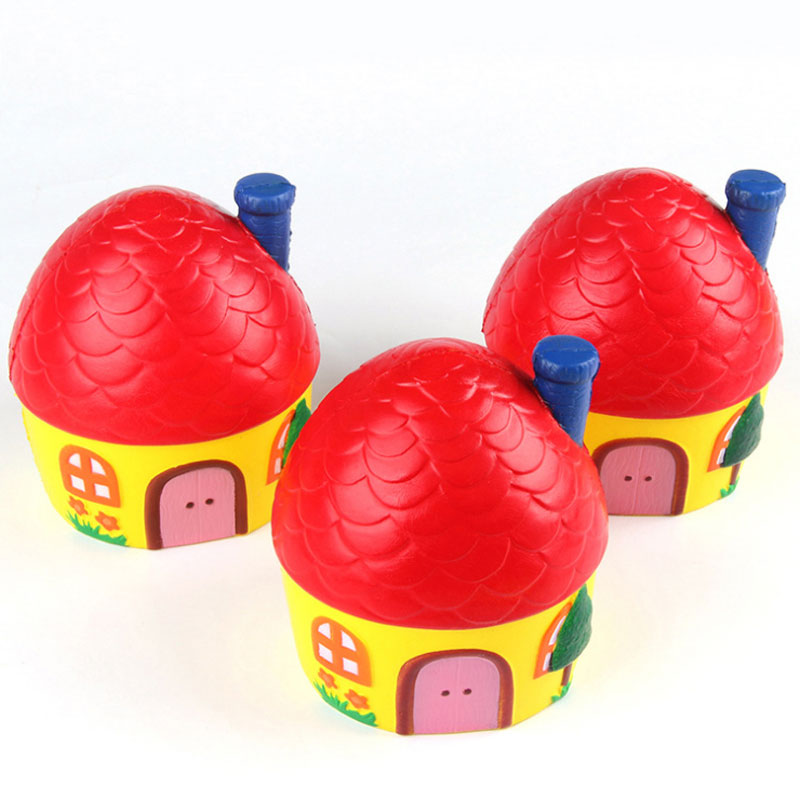 OEM/ODM Manufacturer Office Stress Toys - PU simulation toys Cartoon house shape PU auto parts slow rising squishy toy  – Meibaoli detail pictures