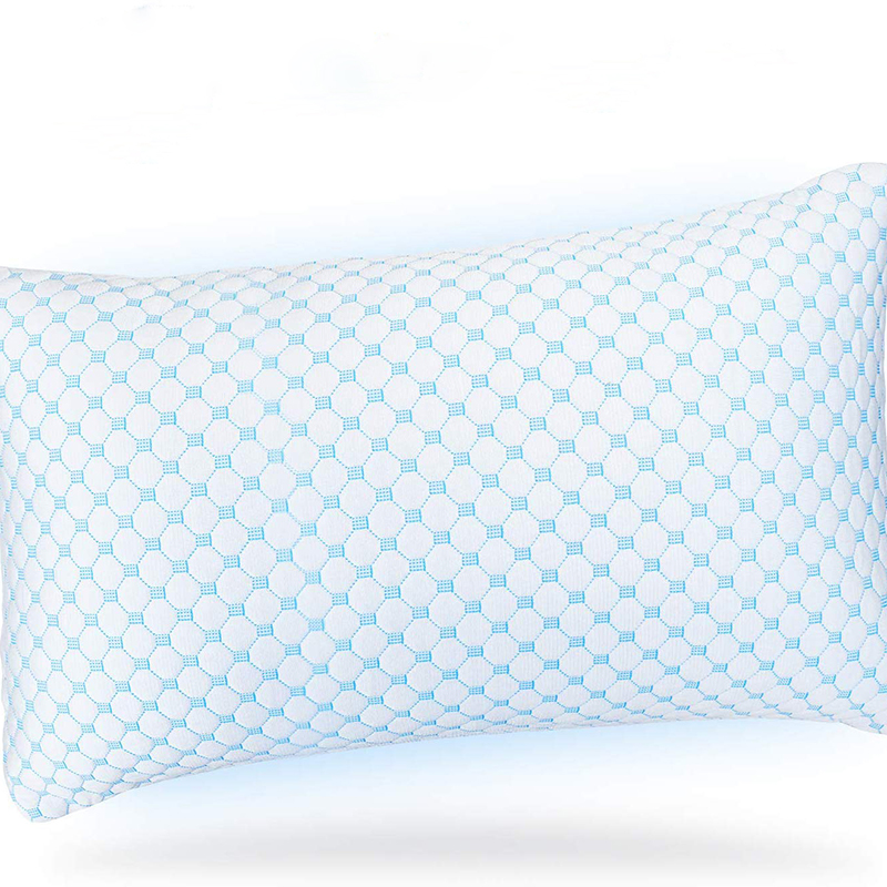 Cheap price Tencel Memory Foam Pillow - Shredded Memory Foam Pillow Hypoallergenic Soft Fluffy Height Adjustable Bedding Neck Pillow  – Meibaoli