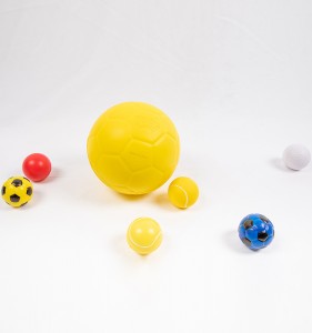 Manufacturer cheap Eco Friendly oem custom squishy toys anti-stress ball PU football