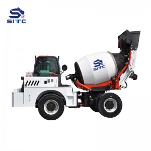 SITC4000 Auto feeding concrete mix truck for sell