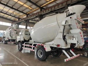 National 5 Dongfeng 8 square concrete mixer truck
