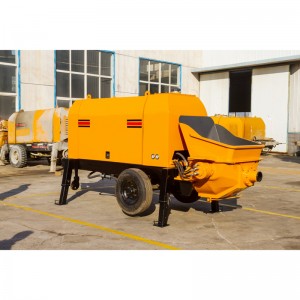 Wholesale China Volumetric Concrete Lorry Factories Exporter –  Trailer Concrete Pump HBTS60.16.110E  – Simply